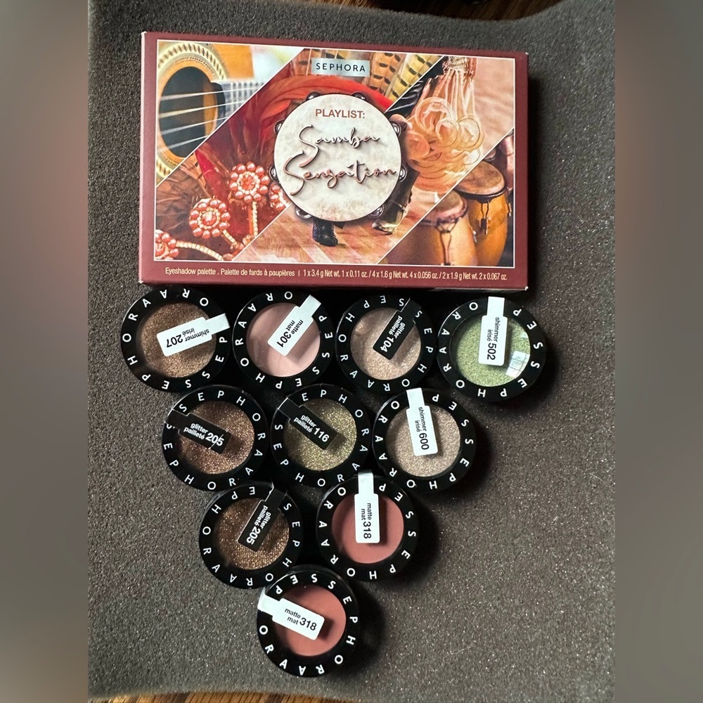 Sephora eyeshadow bundle